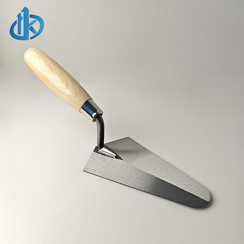 Wooden handle bricklaying trowel Wooden handle bricklaying trowel